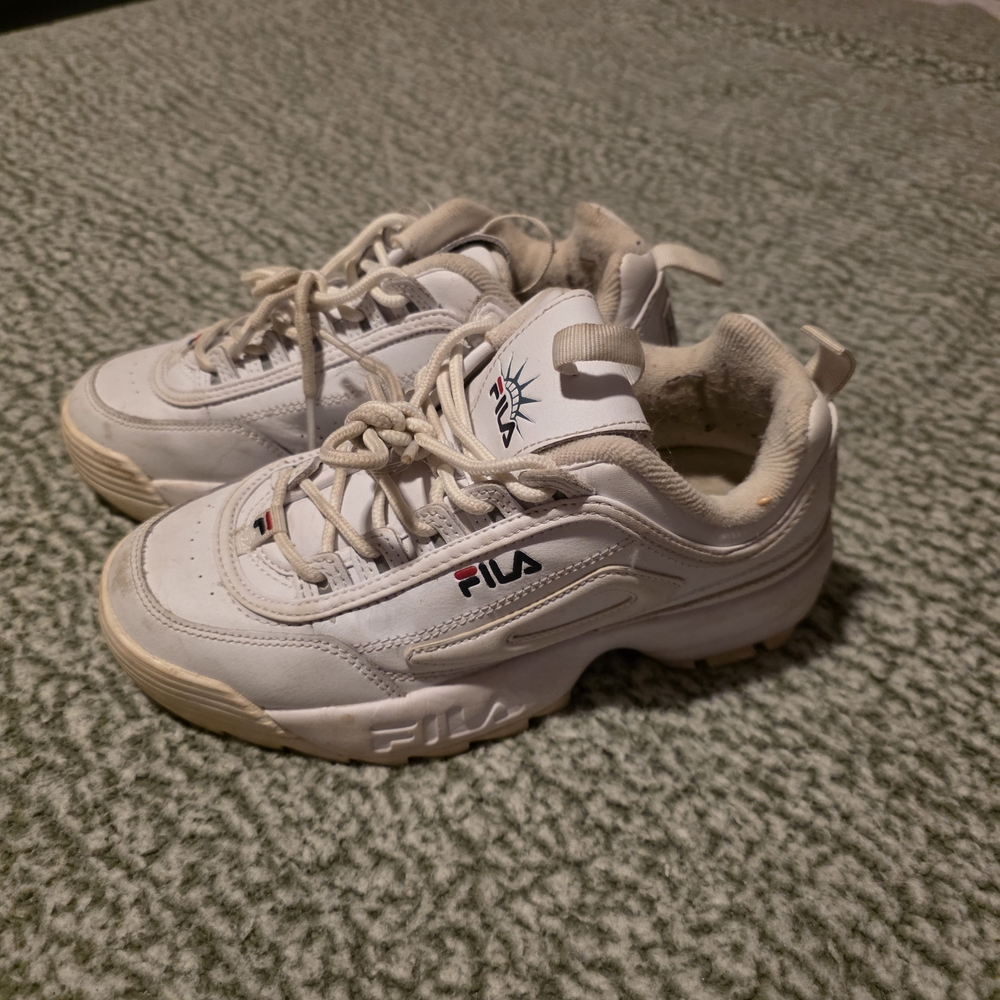 Fila Disruptor II White/Cream Sneakers